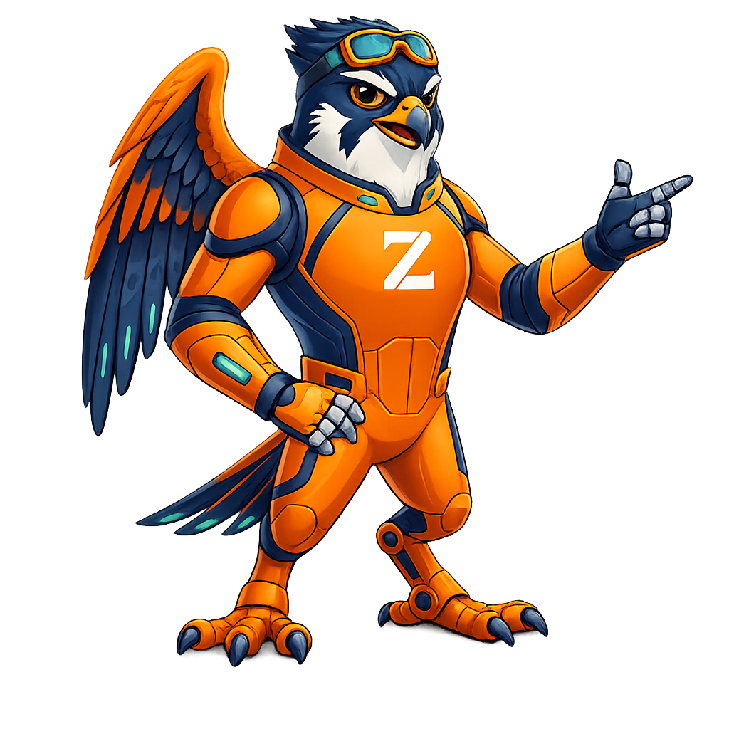 Zuumhost brand visual for the home page